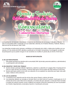 convoca calaveritas
